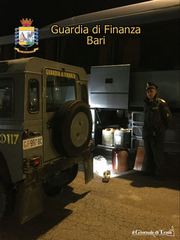 Sequestrati a Molfetta oltre 500 litri di gasolio ad uso agevolato provenienti da un'impresa di Trani