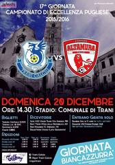 Vigor Trani-Altamura, giornata biancoazzurra. I prezzi dei settori
