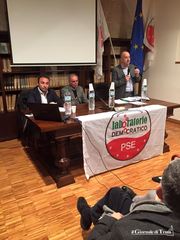 AGGIORNATO. Convegno di Labdem sulle politiche europee, l'intervento di Mennea. Scagliarini nuovo segretario