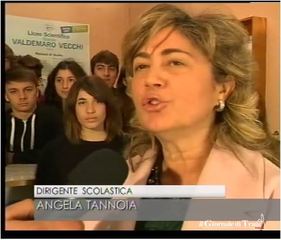 Il liceo Vecchi su Tg regione per la legalità: «Palazzo Beltrani, dov'è il 58 per cento dei fondi?»