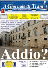 «Addio?». Il nuovo numero de Il giornale di Trani è in edicola