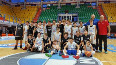 Basket Juve Trani, i ragazzi dell'under 13 ieri a Brindisi per il lunch match di serie A