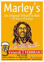 Oggi Bob Marley tribute band al Santo Graal di Trani