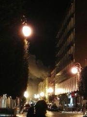 A fuoco canna fumaria di una braceria nel centro di Trani: evitato il peggio