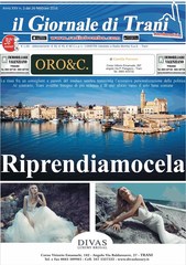 È in edicola Il nuovo numero de Il giornale di Trani: «Riprendiamocela»