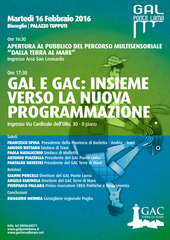 Domani a Bisceglie si parlerà del futuro di Gal e Gac: interverrà anche il sindaco di Trani