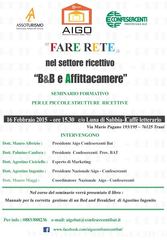 Oggi a Luna di sabbia a Trani seminario formativo per gestori di strutture ricettive