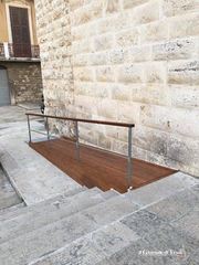 A Trani santa Chiara diventa accessibile: realizzata una rampa per i fedeli in carrozzina