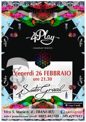 Oggi, al Santo graal di Trani, tribute band dei Coldplay