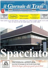 «Spacciato»: l'ospedale, e molto altro ancora, al centro del nuovo numero de Il giornale di Trani
