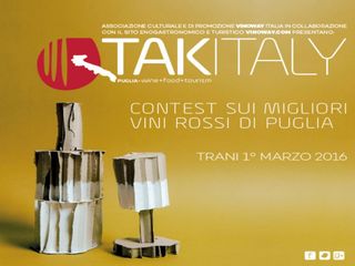 Il meglio dei vini rossi di Puglia in rassegna a Trani: oggi Takeitaly a Le lampare al fortino