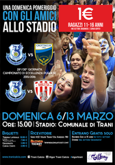 Trani, c'è un Grottaglie ultimo, ma da non snobbare. Promozione giovani: da 11 a 16 anni, entrano con mezza scommessa