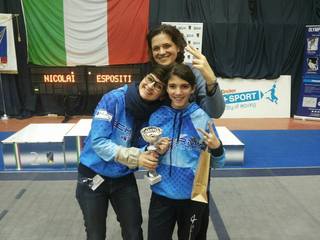 Scherma Trani, terzo posto per Arianna Catanzaro