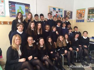 Una classe della «Giustina Rocca» di Trani diventa un college inglese per una settimana