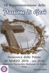 Domenica delle Palme, torna a Trani la «Passione vivente». Da quest'anno, in scena, anche i miracoli