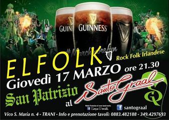 San Patrizio, oggi al Santo graal di Trani si festeggia con gli Elfolk