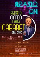 Oggi, allo Spazio on di Trani, la comicità di Renato Ciardo