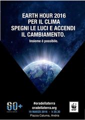 «Earth tour 2016»: oggi il Comune di Trani sosterrà l'iniziativa spegnendo per un'ora il faro di palazzo di città