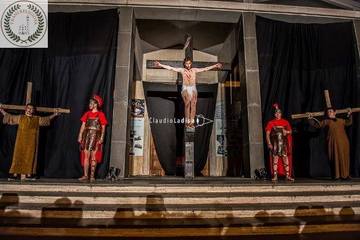 VIDEO. Trani religiosa, settima rappresentazione della Passione vivente alla Madonna di Fatima