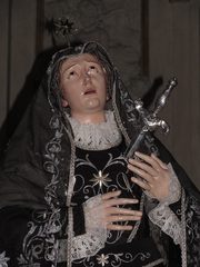 VIDEO.Trani religiosa, processione penitenziale della Vergine Addolorata