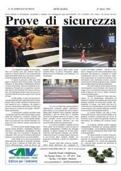 Sicurezza stradale a Trani, si attivano anche i primi attraversamenti con fasci luminosi