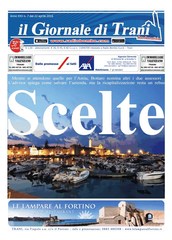 Nuovo numero de Il giornale di Trani in edicola: Questione di «Scelte»