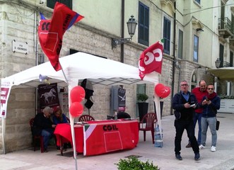 «Civiltà nel mondo del lavoro»: anche la Cgil di Trani raccoglie firme per la 