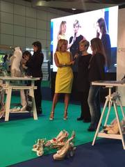 I progetti della docente di Trani, Laura Scaringi, in evidenza a «Bologna fiere». Ed una sua allieva, Paola Preziosa, vince uno dei concorsi dell'evento