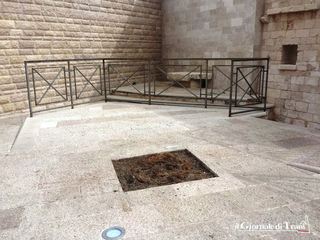 Addio palma, nel centro storico di Trani porta Vassalla è più nuda del re