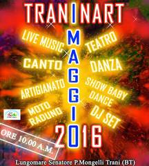 Primo maggio, al lungomare Mongelli c'è «Traninart»