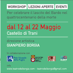 Si conclude oggi, al castello di Trani «Shakespeare in the castle». Il programma