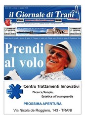 È in edicola il nuovo numero de Il giornale di Trani: «Prendi al volo» le occasioni estive
