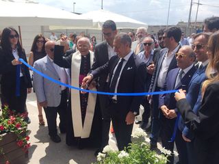 Tagliato il nastro della nuova sede unica Stp di Trani: «Operazione virtuosa di un'azienda sana». In arrivo venti nuovi bus nei prossimi due anni