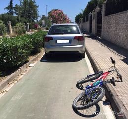 «La pista ciclabile? Me la prendo con la mia auto». Trani, a Capirro con le bici non si passa