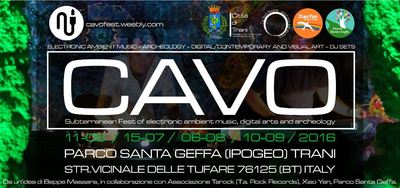 «Cavo fest» nell'ipogeo di santa Geffa di Trani: oggi nuovo appuntamento