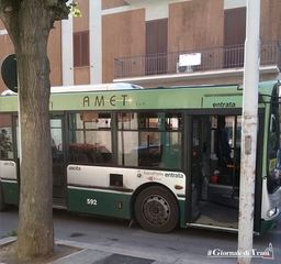 Trani, su corso Imbriani circolare in avaria: traffico in tilt