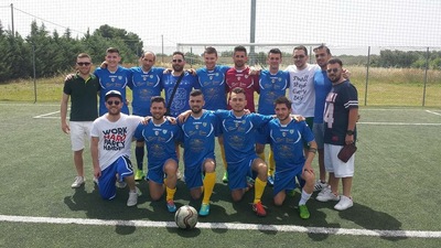 Torneo Asi di calcio a 7, una squadra di Trani impegnata nella fase nazionale a Manfredonia