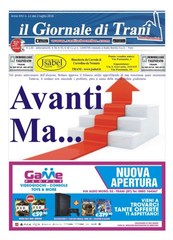 È in edicola il nuovo numero de Il giornale di Trani: approvato il bilancio, «Avanti ma...»
