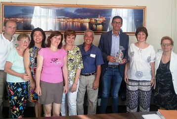 Intercultura, quattro ospiti ungheresi fino al 4 luglio in città: ieri l'incontro con il sindaco di Trani