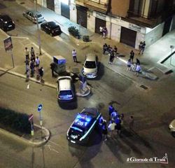 Trani, incidente notturno in piazza Fani: solo feriti lievi