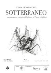 Trani, Porcelli rivisita Dante: fino a questa sera, a Palazzo Palmieri, c'è la mostra «Sotterraneo»