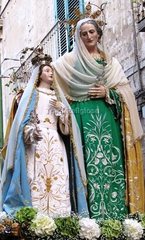 AGGIORNATO. Trani in festa per Sant'Anna: giornata di messe, banda e processione. Gran chiusura con i fuochi serali. Il video della diana mattutina