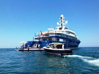 AGGIORNATO. Imprenditori russi dell'energia per una settimana in Puglia. La Northern star ha lasciato Trani. Il racconto della visita guidata