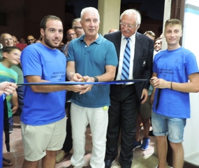 L'ex sindaco taglia ancora nastri? Sì, se è tifoso nerazzurro. Pinuccio Tarantini «apre» ufficialmente la nuova sede dell'Inter club Trani