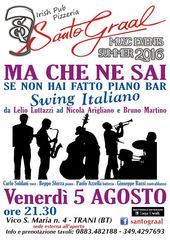 Oggi al Santo graal di Trani lo swing italiano con 