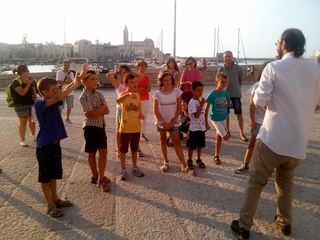 Oggi a Trani visite guidate per bambini