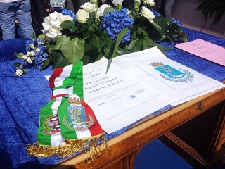 Liso-Giuliani ufficialmente uniti: «Trani, scelta per l'efficienza». Gran festa, nessun contestatore