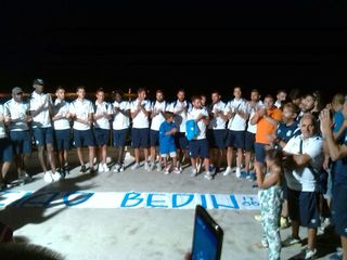 Il Trani dei sacrifici chiede sostegno alla città. L'entusiasmo di Bottaro e la dedica al tifoso scomparso