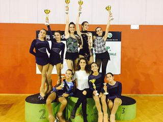 Pattinaggio artistico, Aquila d'argento Trani: un trionfo ai campionati regionali UISP