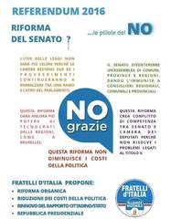 Referendum del 4 dicembre, domani a Trani Fratelli d'Italia - An in via Mario Pagano per il «no»
